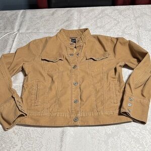 GAP Tan Y2K Corduroy Jacket
